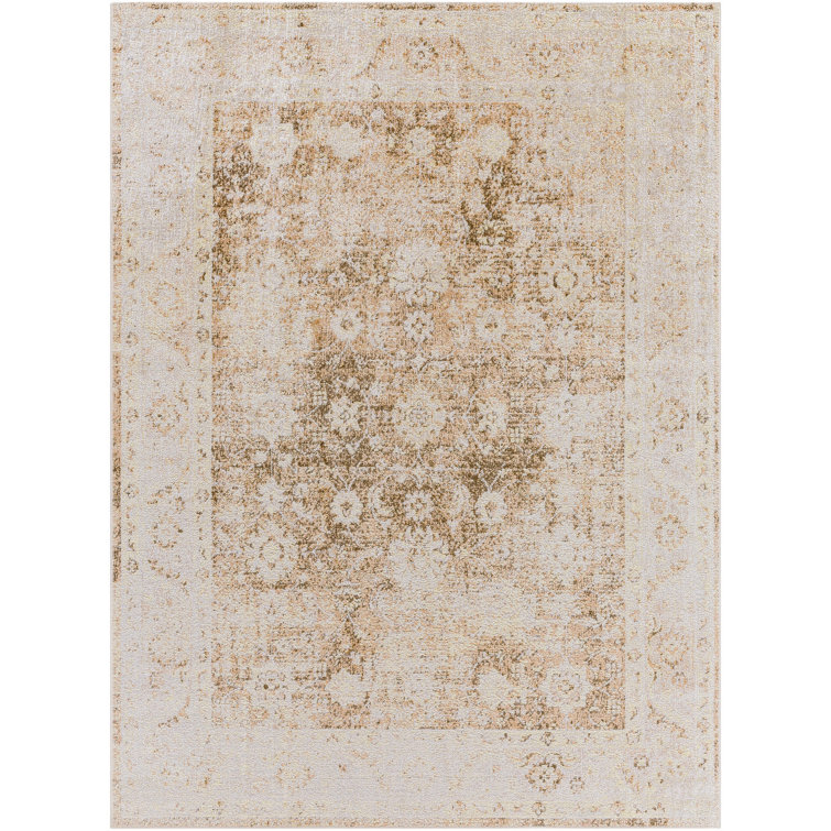 Tapis oriental en polyester tissé à la machine Norene
