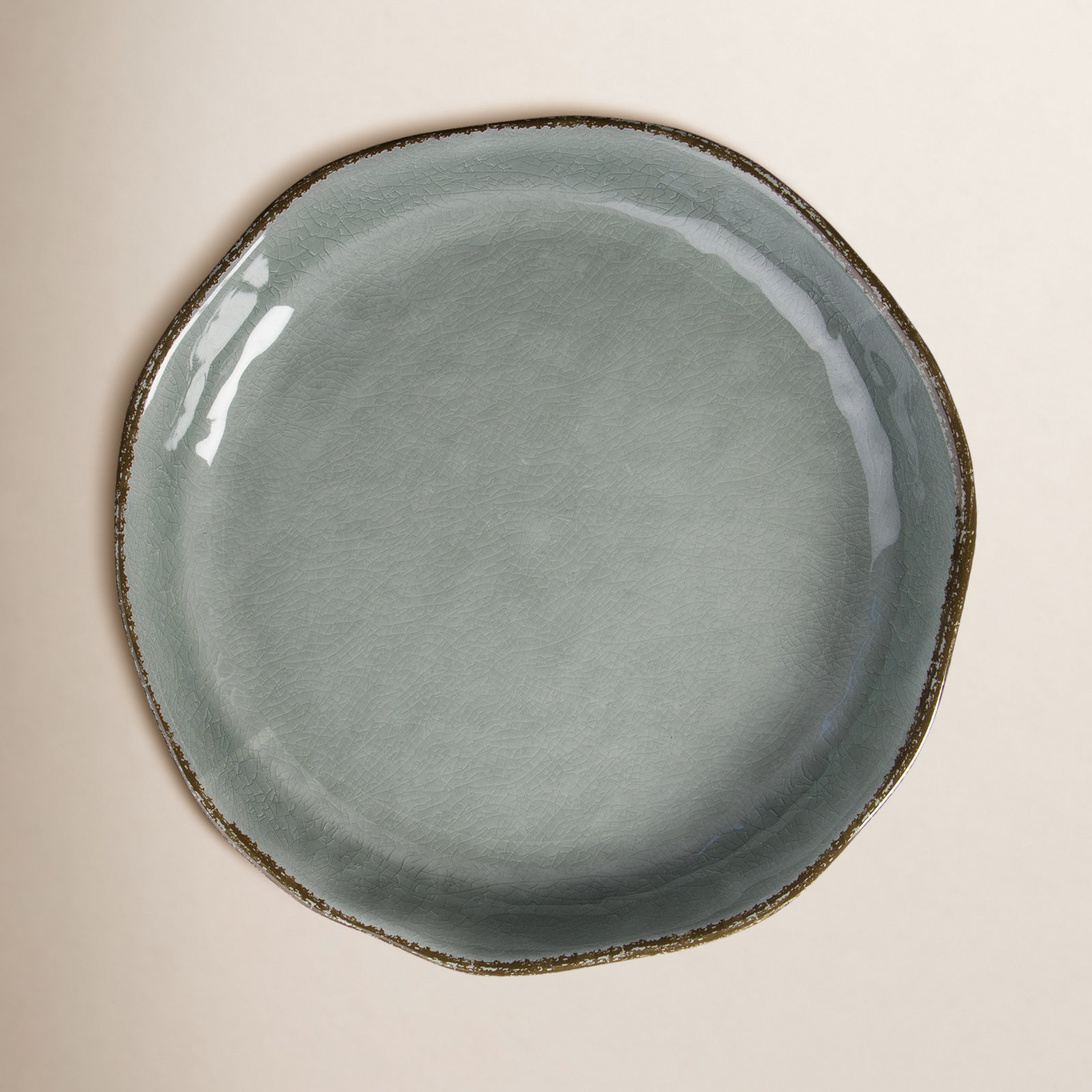 Bread and Butter Plate, Slate Blue