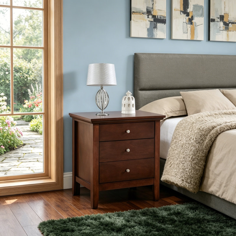 Marotz 24'' W Nightstand, Walnut