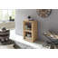 Littleton 88 cm H x 50 cm W Solid Wood Cube Bookcase