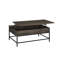Ensemble de 3 tables basses et tables de bout à plateau relevable