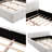 King Size Platform Bed with Boucle Headboard and Footboard, Upholstered Grounded Block Design, Solid Wood Support, No Box Spring Needed, 800 lb Capacity-1407780092