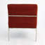 Fauteuil pivotant - Orange - Nickel