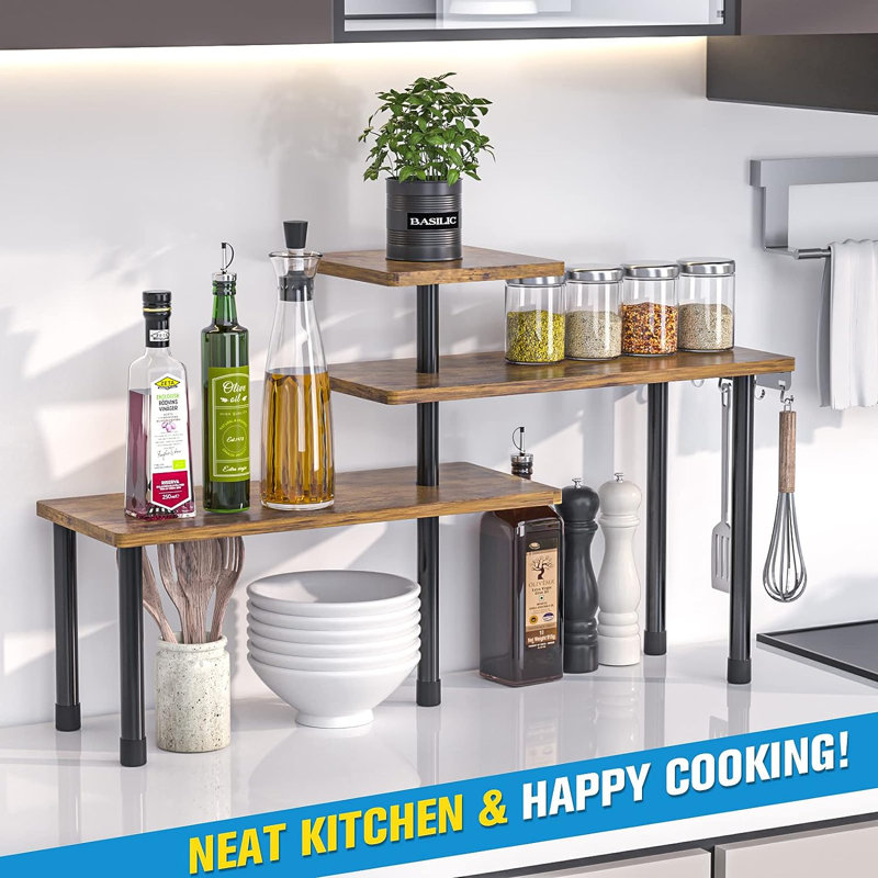 Madan Adjustable Cabinet Shelving Rack