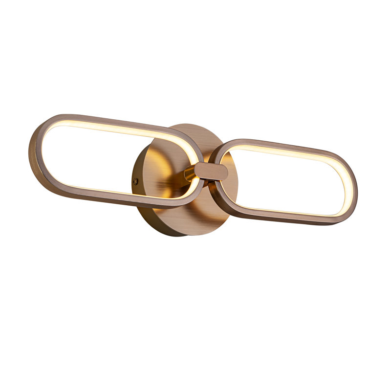 Mercedes LED Up & Downlight, Gold