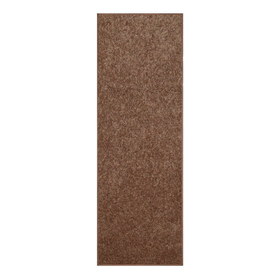 Tapis brun uni modernes en peluche de couleur unie pour animaux de compagnie et enfants, résistant aux taches et à la décoloration, parfait pour le salon, la salle à manger, la chambre à coucher, la salle de jeux et la chambre d'enfant, événement, 