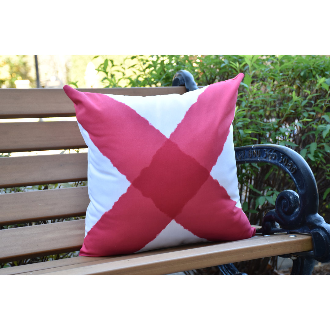 Nantucket Indoor/Outdoor Reversible Throw Pillow e by design 