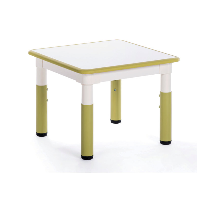 Whiteboard Adjustable Square 4 Students Activity Table