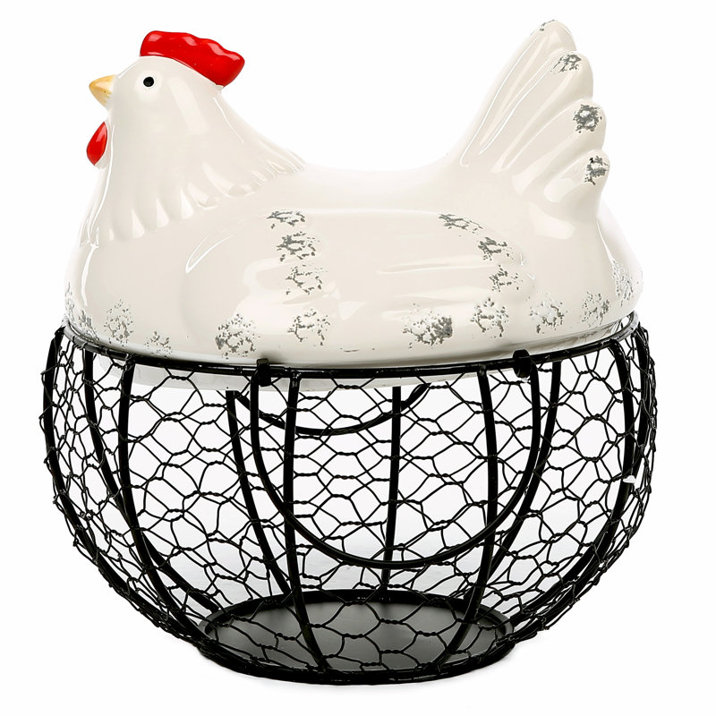Chicken Design Egg Food Storage Container