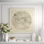 Mandala 1' Framed Print on Glass