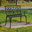 Banc de jardin en aluminium Batholo-592768507