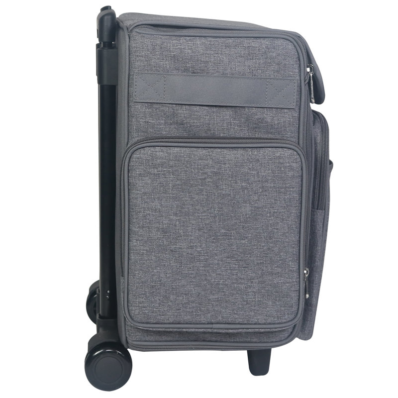 Brayden Studio Fabric Storage Bag, 39.4 cm H x 22.2 cm W x 36.2 cm D, Grey