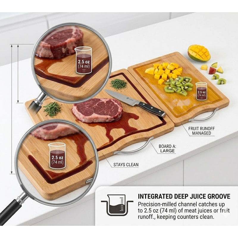 Heavy Duty Bamboo Cutting Board
