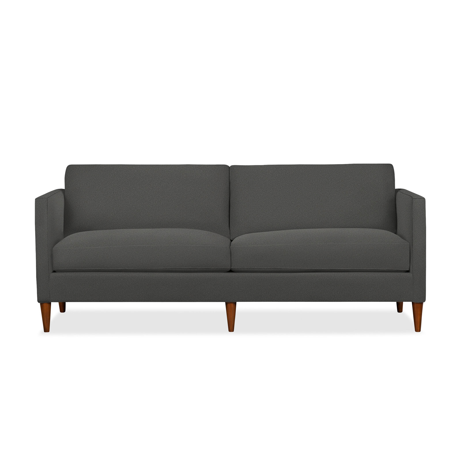 Clifford 87'' Sofa, Davis Smoke Bouclé