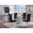 Mayher Round Glass Top Dining Table