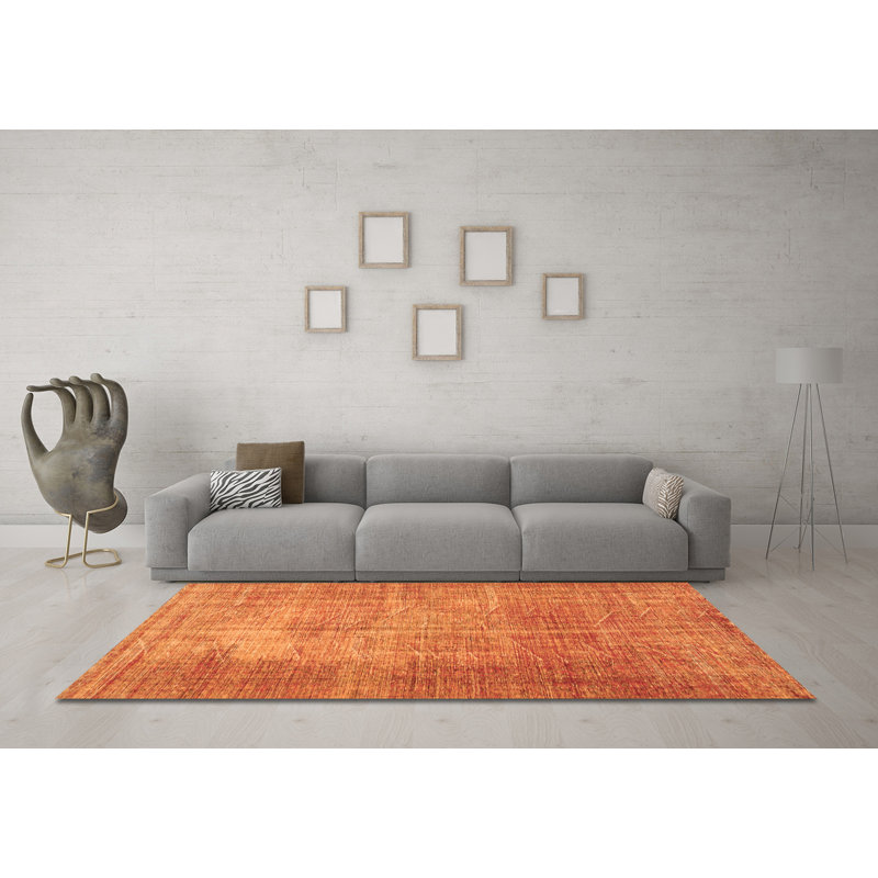 Nedea Performance Abstract Indoor Rug, Round 7'