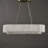 Alabaster Rectangular Chandelier L40 Inch(Dimmable Bulbs Include)