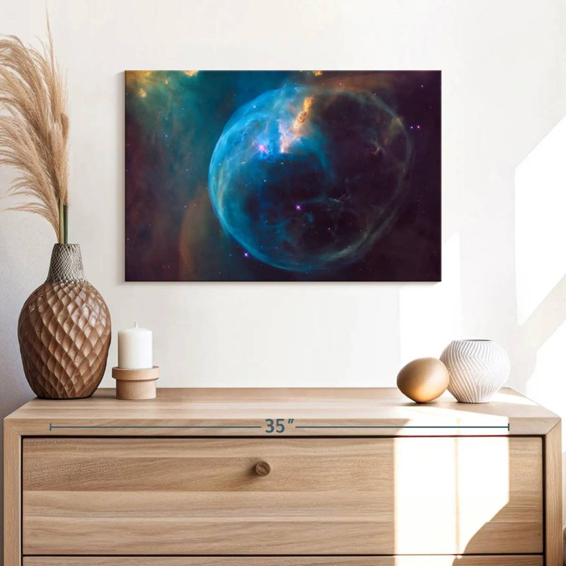 Oberle Bubble Nebula, 16" H x 24" W