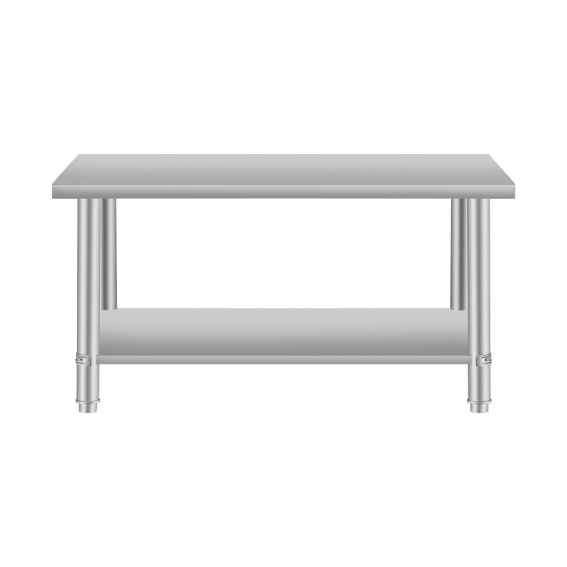 Table de travail commerciale, H 32 po x l 48 po x P 24 po