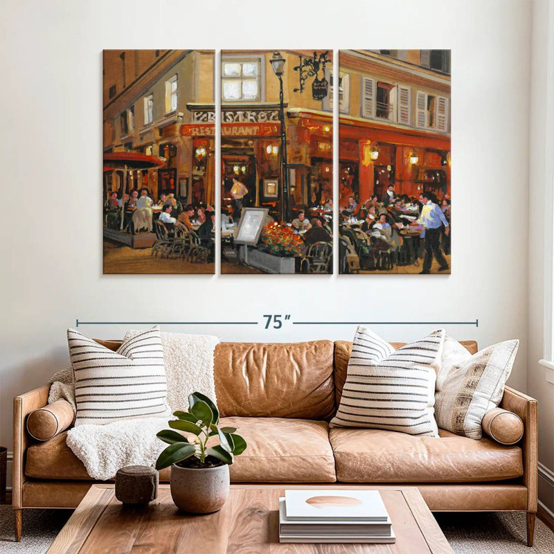 'Bistro I, 42" H x 65" W