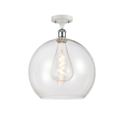 Cindi Glass Semi Flush Mount