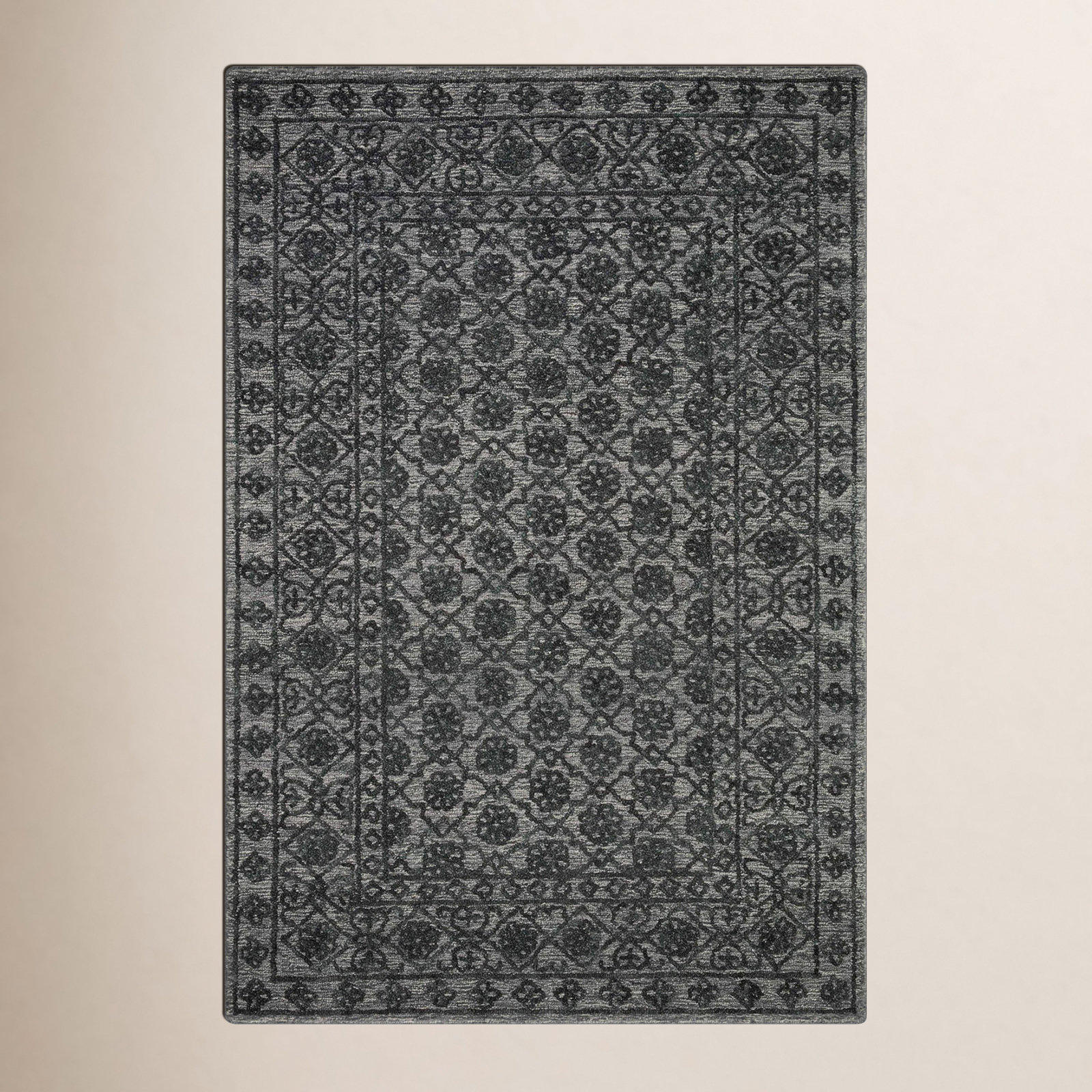 Millcreek Handmade Wool Rug, Rectangle 7'9" x 9'9"