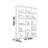 Modern vintage bookcase