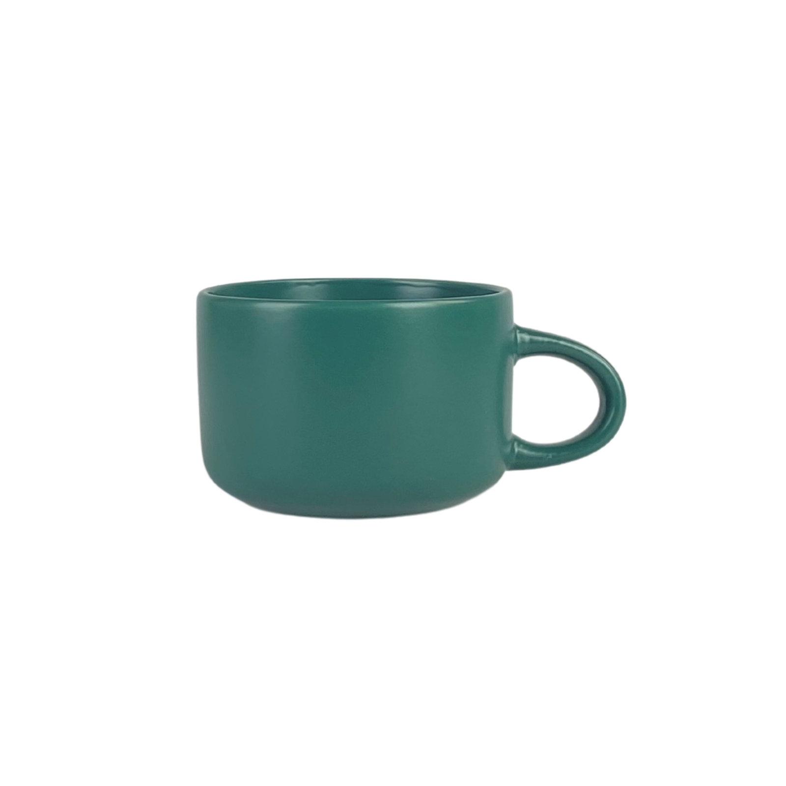 Wazee Matte Mug, Emerald Green