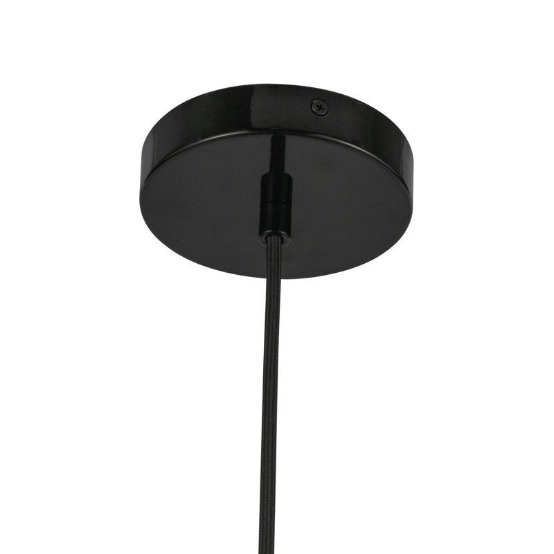Hayden 1 - Light LED Pendant, Black