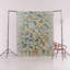 Tapis décoratif moderne multicolore à motif géométrique abstrait à motif carré-699082667