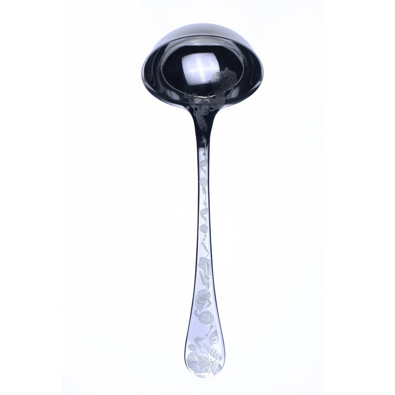Venere Stainless Steel Ladle, Silver