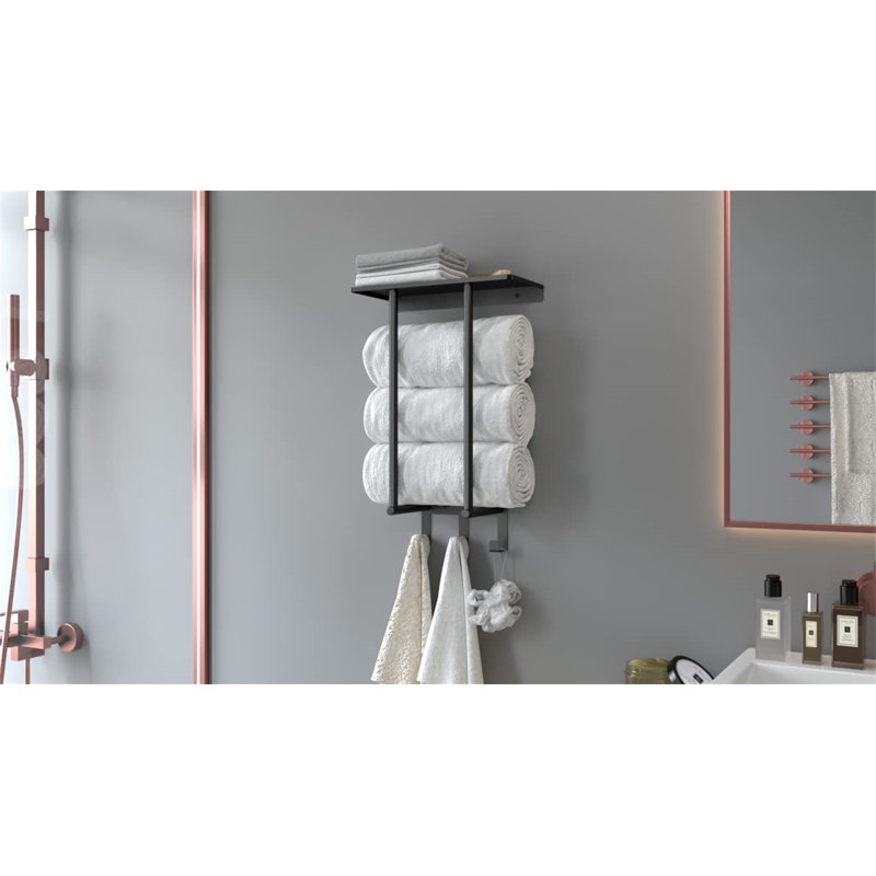 Adelphi 2 Wall Towel Rack