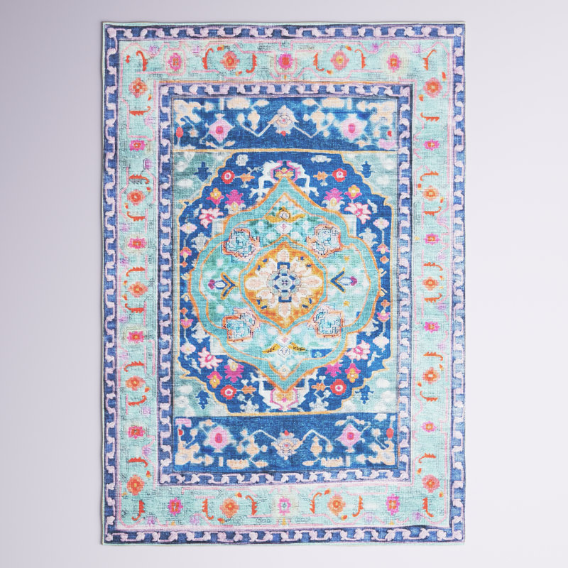 Sonja Chenille Oriental Indoor Rug, Rectangle 8'4" x 12'