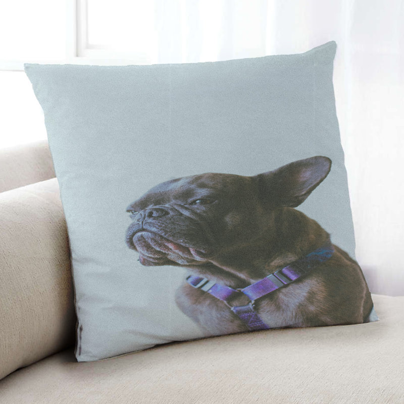Coussin Dogs Dogs 12, Microsuède