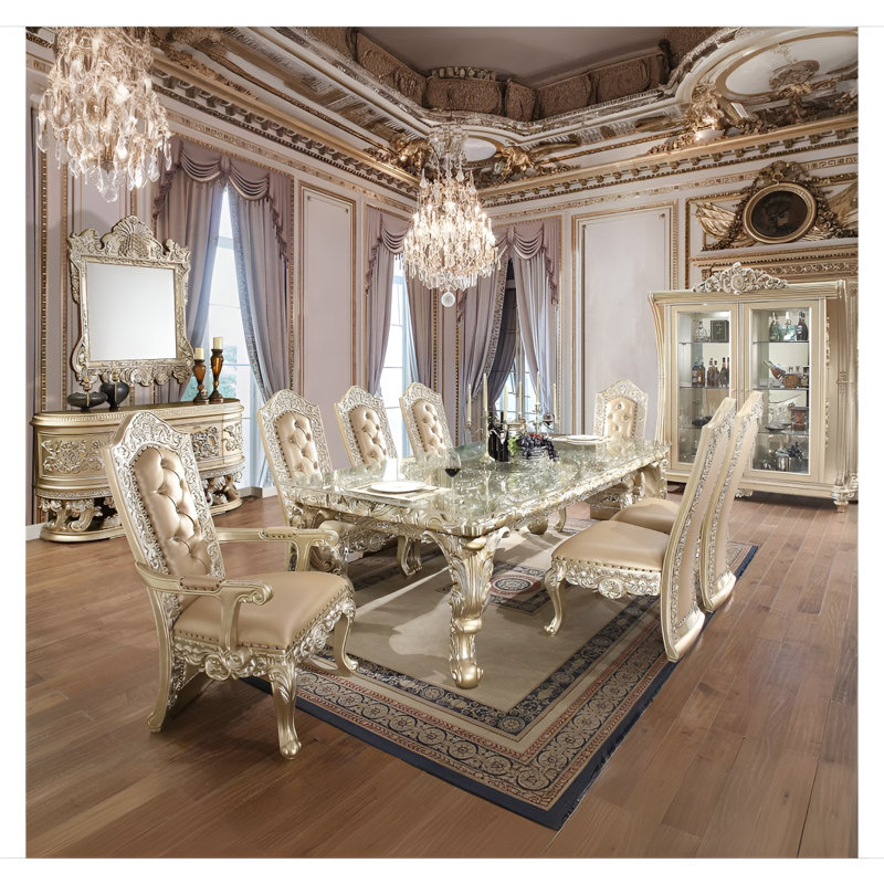 Fauteuil d'appoint en cuir reconstitué champagne