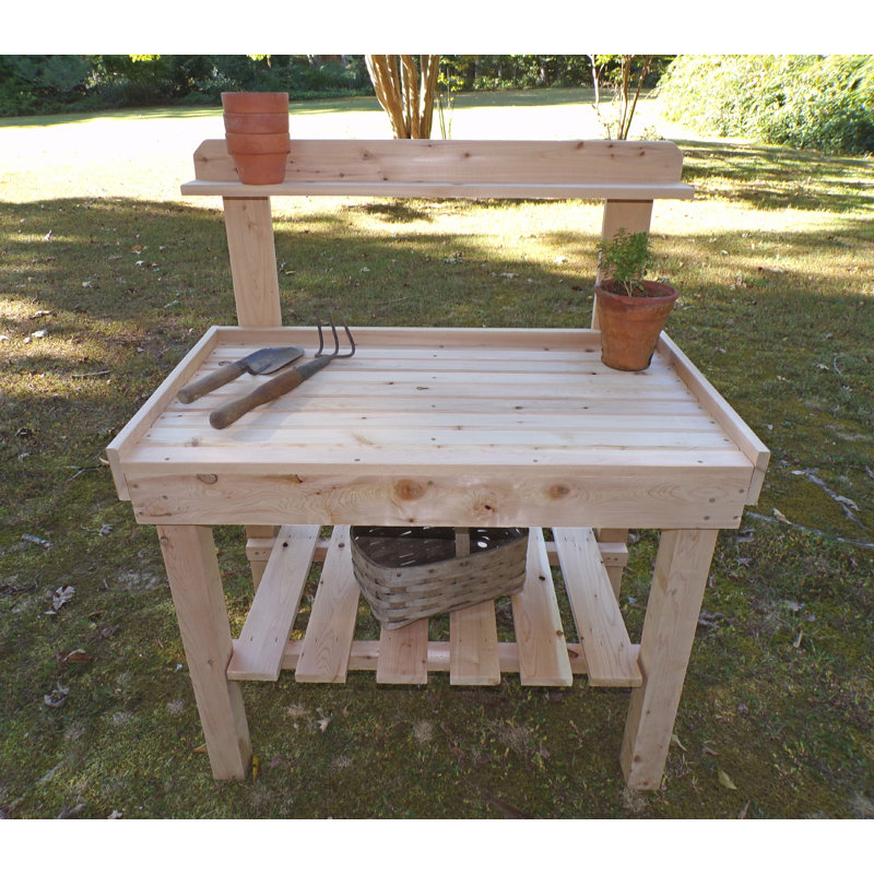 Ricardo Cedar Potting Bench