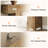 63-Inch Solid Wood Entryway Table, Farmhouse Console Table