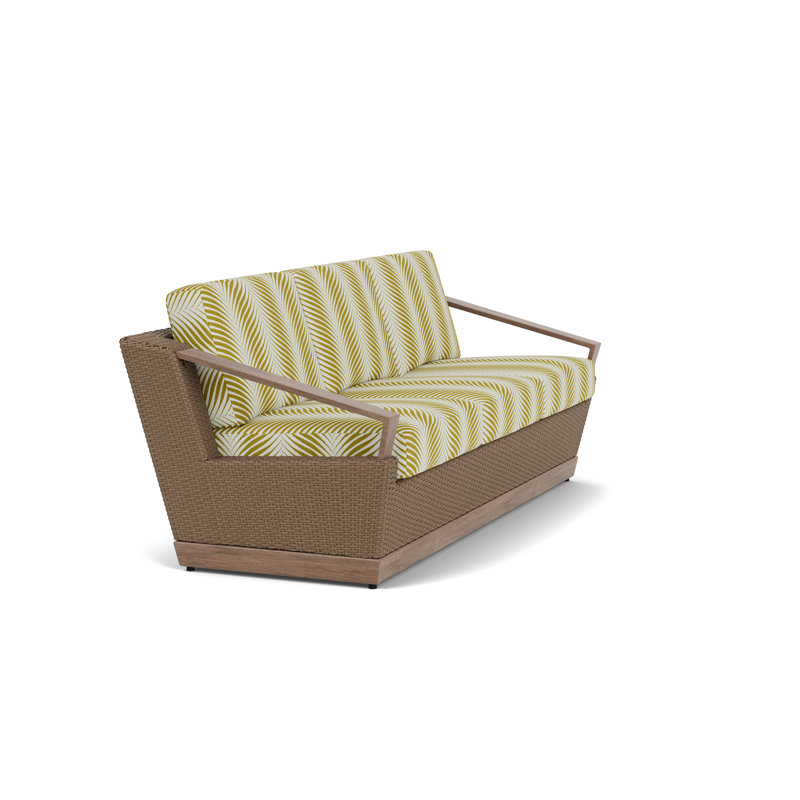 Charisma Outdoor 3 - Seat Patio Sofa, Clock Out Dew