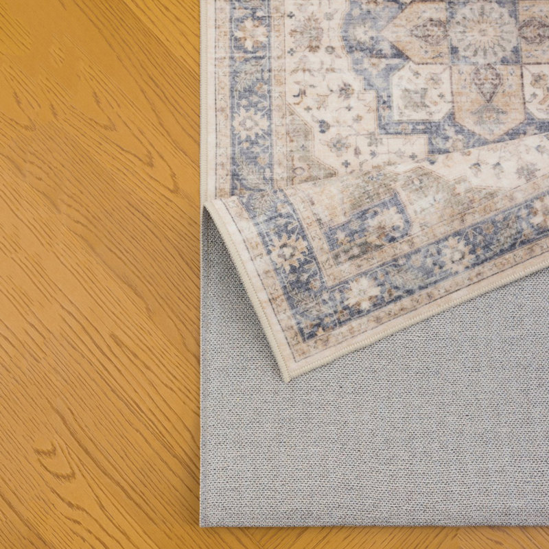 Rectangle Machine Woven
Polypropylene Area Rug, Ivory, Rectangle 7'10" x 9'10"