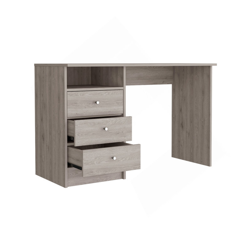Bureau d'ordinateur Fremont, bureau, gris clair