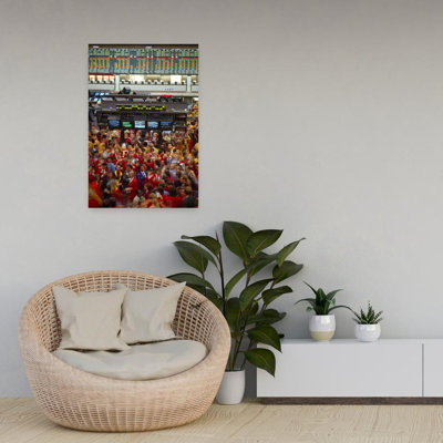 «Business Ex Executive» On Trading Floor, Chicago Mercantile Exchange, Chicago, Cook County, Illinois, États-Unis, art contemporain