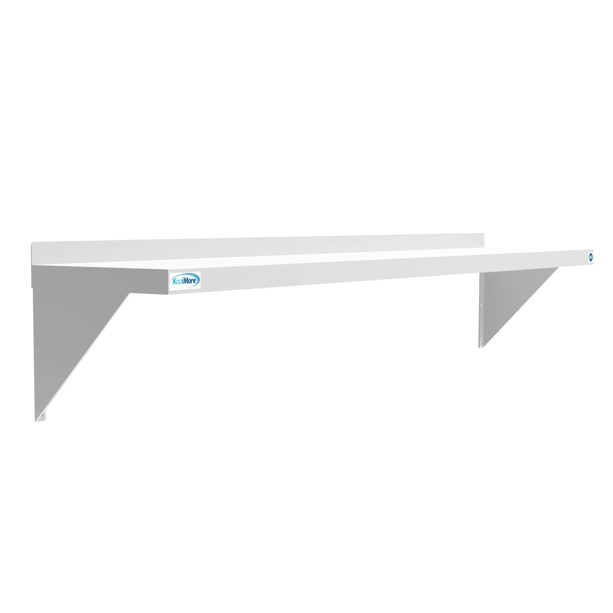 Stainless Steel Floating Shelf Latitude Run Size: 60