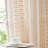 Kidist Linen Semi-Sheer Rod Pocket Curtain Pair-1963855533-1963855534