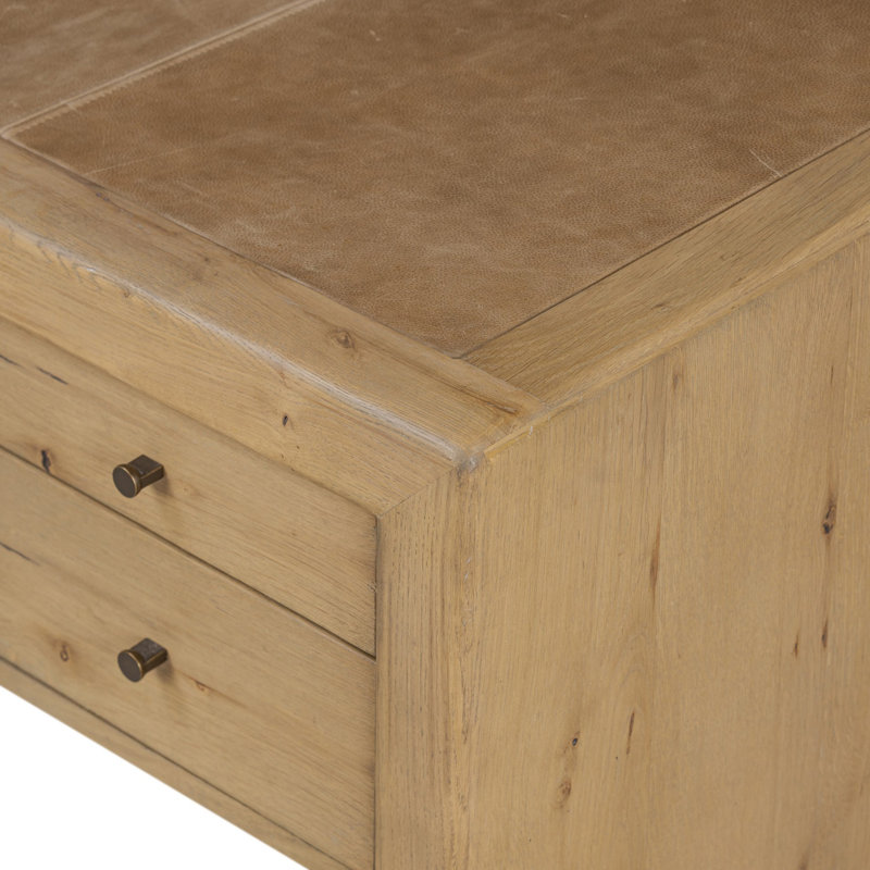 Nico Desk-Aged Natural Oak Veneer