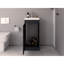 Lavabo pour salle de bain Jozz, noir