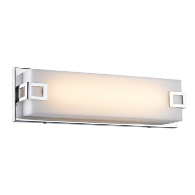Barre d’éclairage de salle de bain 1 lumière del Johnston