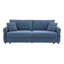 Canapé-lit Haran de 92 po, tissu bleu-1248759971