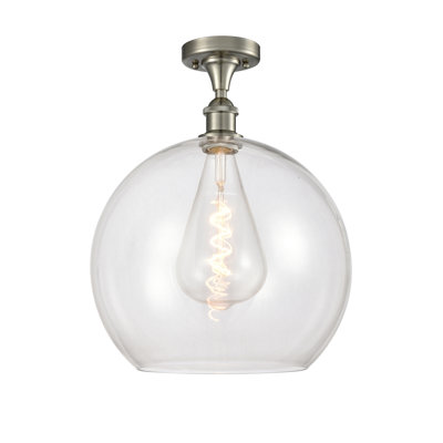Plafonnier semi-encastré 1 lumière Cindi