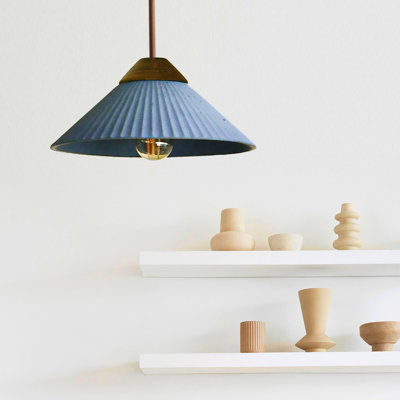 Artisan Concrete Collection Summit Mountain Pendant Fixture