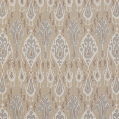 Caspian Bokhara 100% Linen Performance Fabric